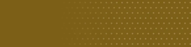 Ochre Google Classroom header with a polka dots pattern on the right
