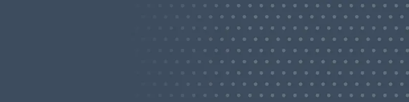 Slate Google Classroom header with a polka dots pattern on the right