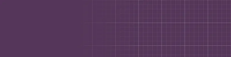 Plum Google Classroom header with a graph paper pattern on the right