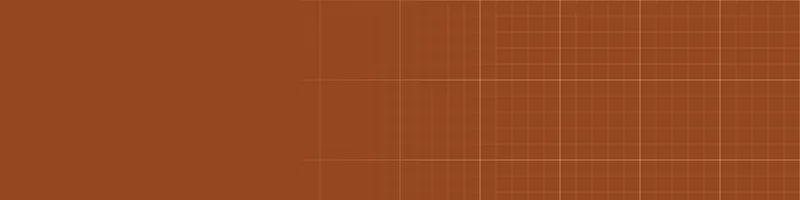 Rust Google Classroom header with a graph paper pattern on the right