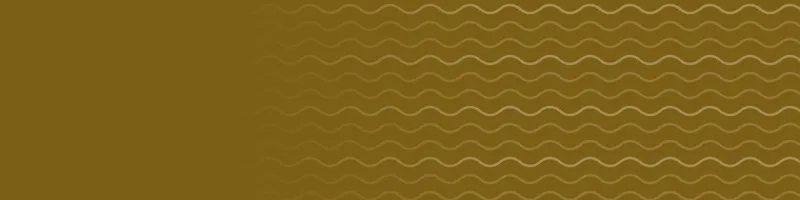 Ochre Google Classroom header with a waves pattern on the right